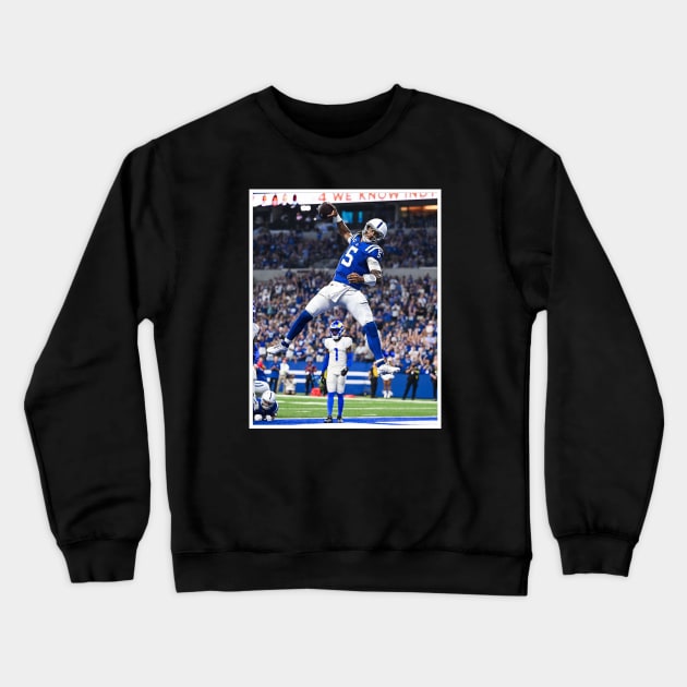 Anthony Richardson touch down Crewneck Sweatshirt by Oralepinz 